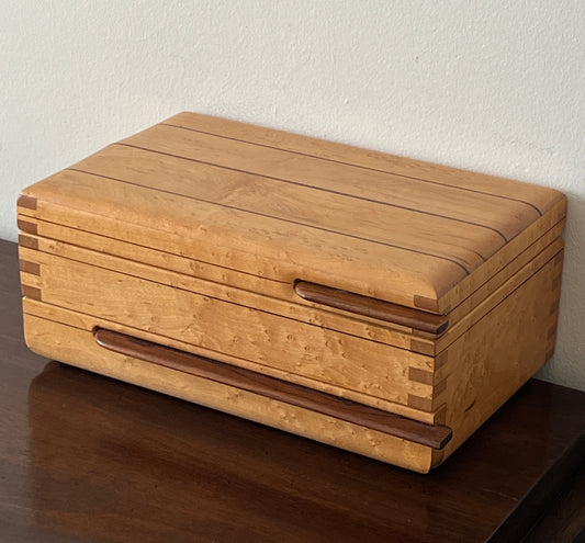 Handcrafted Wooden Jewelry Box